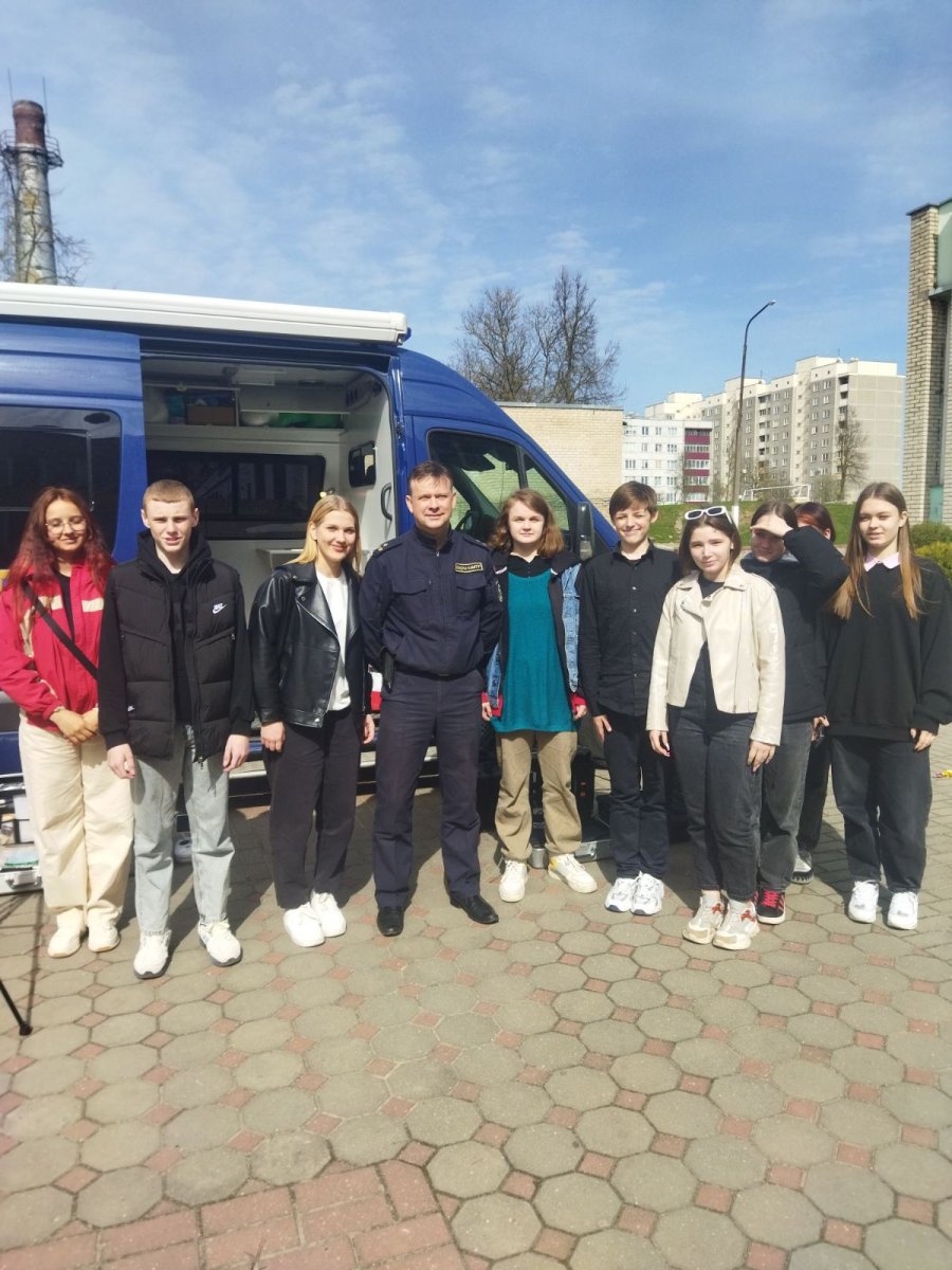 Профориентационное мероприятие с представителями Волковысского районного отдела Следственного комитета