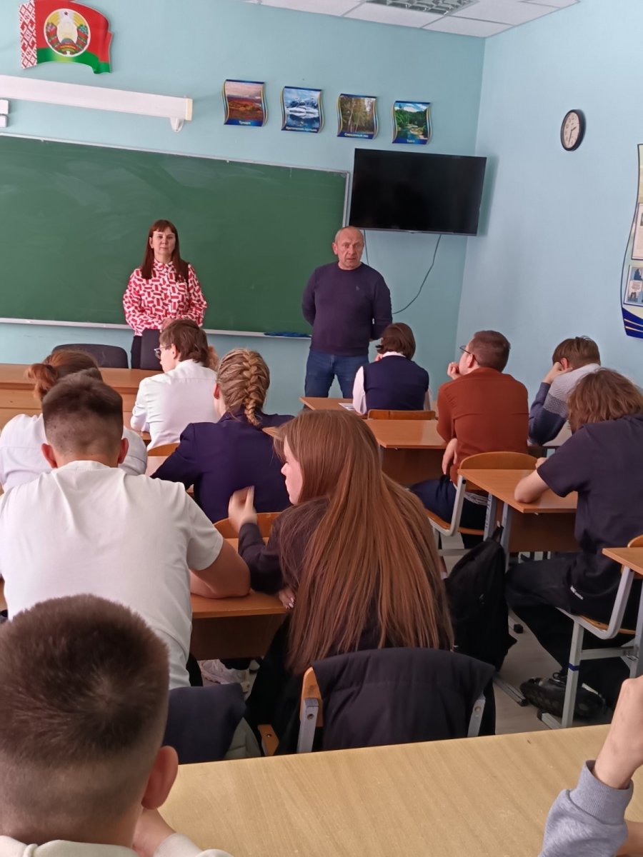 Встреча с заместителем директора по идеологической работе